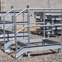 Gavalanized Stairs